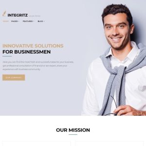Integritz - Responsive Law Firm WordPress Elementor Theme