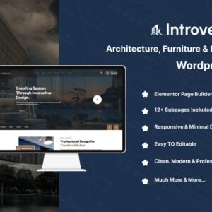 Introvert - Architecture, Furniture & Interior Design WordPress Theme