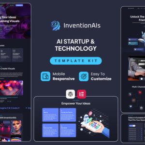 InventionAIs - AI Startups &Technology Elementor Template Kit