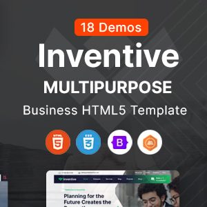 Inventive - Multipurpose Business HTML5 Template