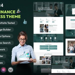 Invex24 - Finance WordPress Theme
