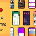 Ionic multipurpose template collection | 40+ App screens