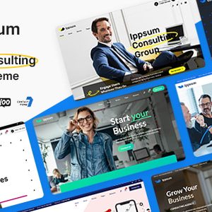 Ippsum - Business Consulting WordPress Theme