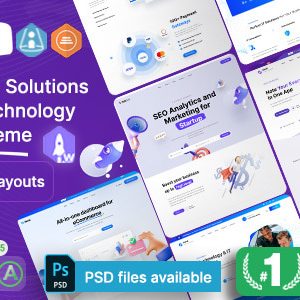 Iteck - Software & Technology Elementor WordPress Theme