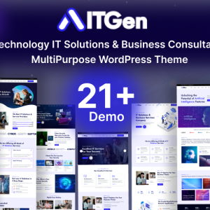 ITGen - Technology IT Solutions & Business Consultant WordPress Theme