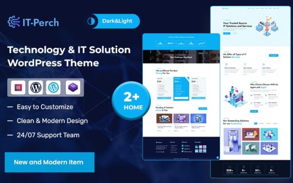 ITPerch – Technology & IT Solution, Business WordPress Themes - Image 1