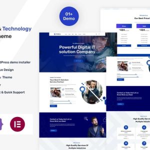 Itsolu - Technology & IT Solutions WordPress Theme
