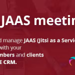 JAAS (Jitsi as a Service or 8x8) Integration for RISE CRM