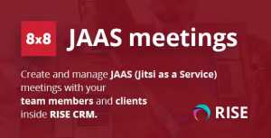 Jaas jitsi as a service or 8x8 integration for rise crm codermarket.png