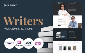 Jack baker writer responsive wordpress theme.jpg