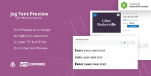 Jeg font preview woocommerce extension wordpress plugin v104 gplpixel.png