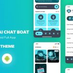 Jema Gini AI ChatBoat - Flutter Android & iOS Application + Light + Dark Theme
