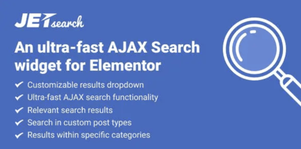 JetSearch For Elementor - Image 1