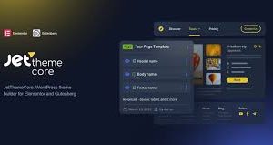 Jetthemecore For Elementor Wordpress Plugin