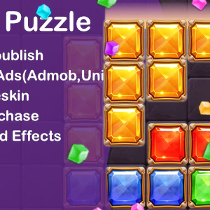 Jewel Puzzle (Unity Game+Admob+iOS+Android)
