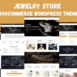 Jewelry Store WooCommerce Elementor WordPress Theme