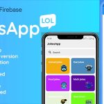 Jokes App - Mobile Flutter Application, Customer App and Admin Panel App