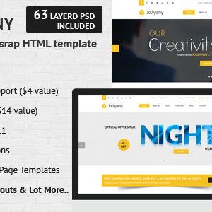 Jollyany - Corporate Multi Purpose HTML5 Template