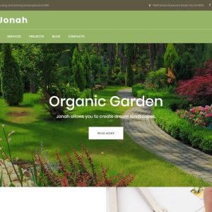 Jonah - Landscape Design and Lawn Mowing WordPress Theme