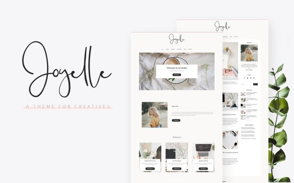 Joyelle - Creative Artist WordPress Theme - Image 1