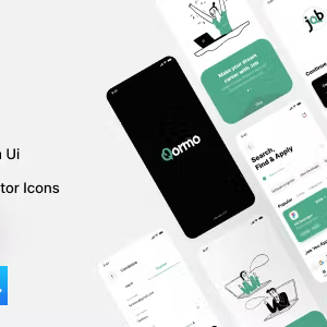 JQB - Job Finding Flutter App Ui Kit