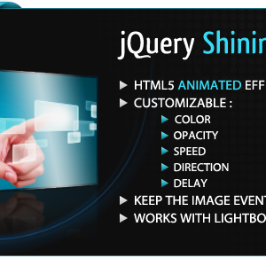 jQuery Shining Image