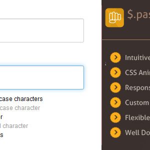 jQuery Smart Password Validator
