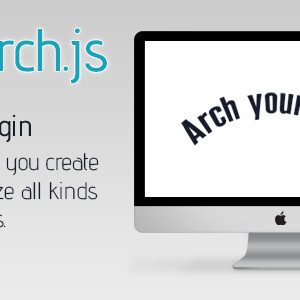 Jquery Text Arch