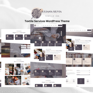 Juliana Textile - Textile Industry & Clothing Services WordPress Theme