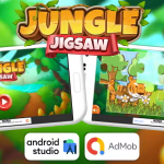 Jungle Jigsaw - Jigsaw Puzzle Game Android Studio Project with AdMob Ads + Ready to Publish