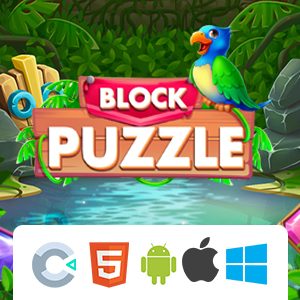 Junlge Block Puzzle ( Construct 3)