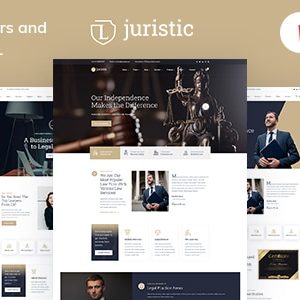 Juristic - Lawyers and Law Firm HTML Template