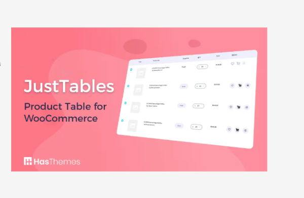 Just Tables Pro WordPress Plugin with original license key - Image 1