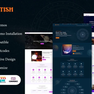 Jyotish - Horoscope and Astrology WordPress Theme