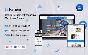 Karpen - Carpenter and Wood Responsive WordPress Theme