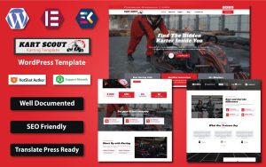 Kart scout karting club wordpress elementor template.jpg