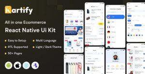 Kartify ecommerce react native expo template codermarket.jpg