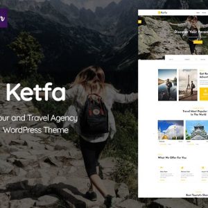 Ketfa – Tour and Travel Agency WordPress Theme