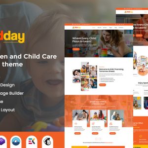 kidday - Kindergarten and Child Care WordPress Theme