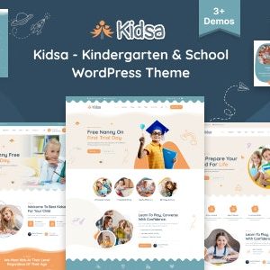 Kidsa - Kindergarten & School WordPress Theme