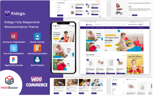 KidsGo - WooCommerce Theme for Kids Toys and Clothes Shops - Image 1