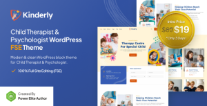Kinderly child therapist psychologist fse wordpress theme gplpixel.png