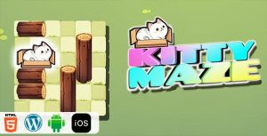 Kitty maze html5 game gplpixel.jpg
