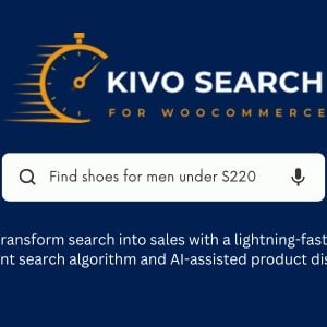 Kivo Search - AI-powered lightning-fast product search for WooCommerce