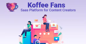 Koffee fans saas platform for content creators codermarket.png