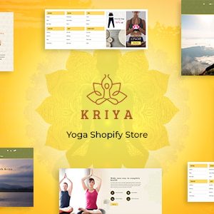 Kriya - Meditation Yoga Shopify Theme