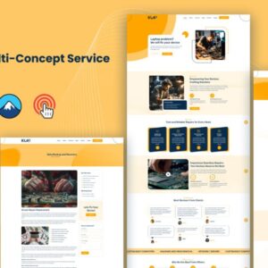 Kuki | Repair & Multi-Concept Service WordPress Theme