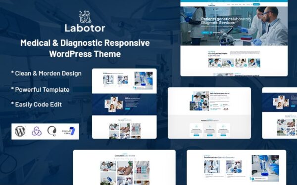 Labotor - Medical Diagnostic WordPress Theme - Image 1