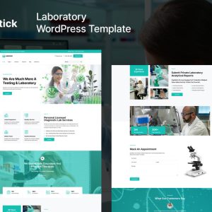 Labstick - Laboratory And Science Research WordPress Elementor Theme