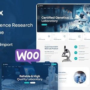 Labtox – Laboratory Science Research WordPress Theme